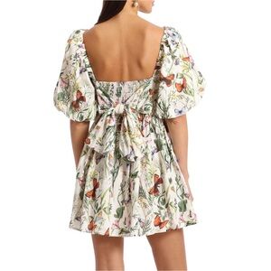 Anthropologie Butterfly Babydoll Mini Dress by Avec les Filles